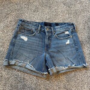 Lucky Brand Distressed Blue Jean Shorts